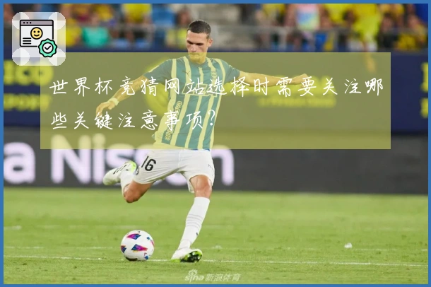 世界杯竞猜网站选择时需要关注哪些关键注意事项？