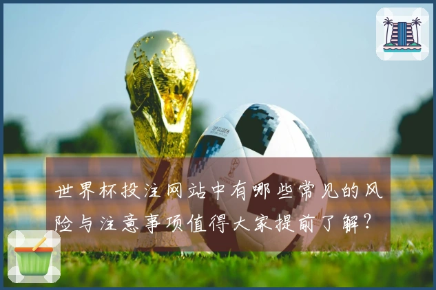 世界杯投注网站中有哪些常见的风险与注意事项值得大家提前了解？