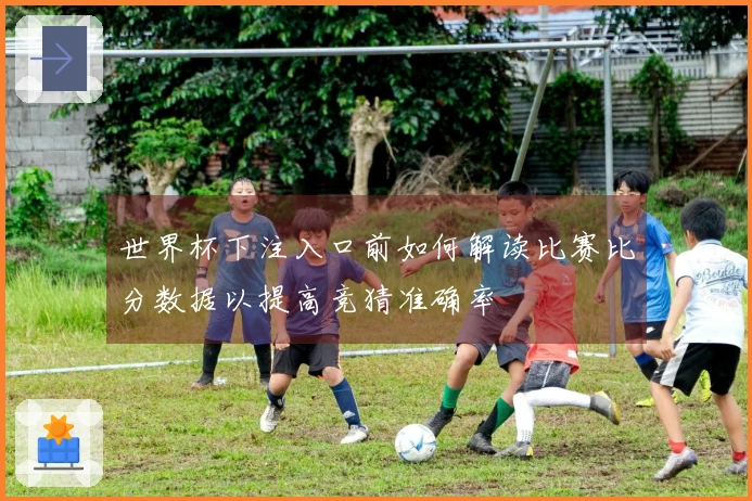 世界杯下注入口前如何解读比赛比分数据以提高竞猜准确率