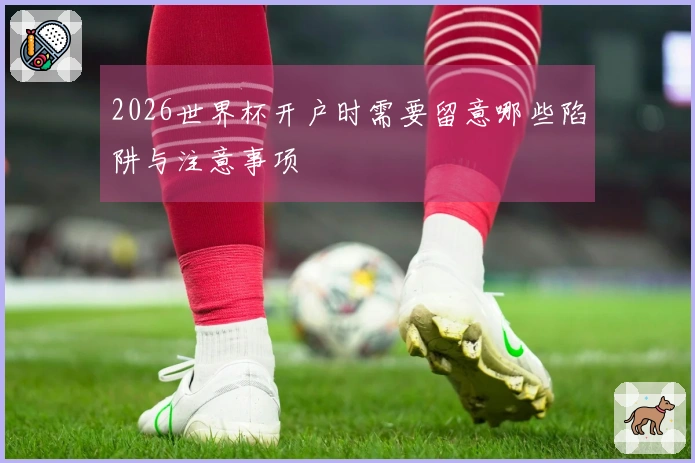2026世界杯开户时需要留意哪些陷阱与注意事项