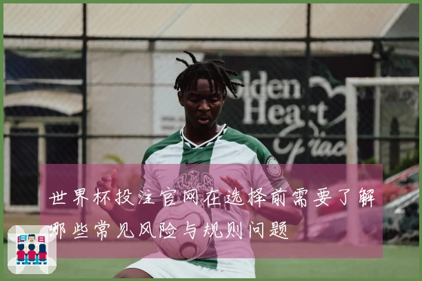 世界杯投注官网在选择前需要了解哪些常见风险与规则问题